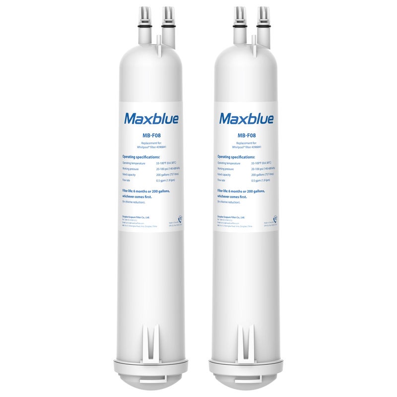 Maxblue EDR3RXD1 Replacement for 4396841  Everydrop? Filter 3  4396710  Kenmore? 46-9083  46-9030  Refrigerator Water Filter  2 Filters - Image 1